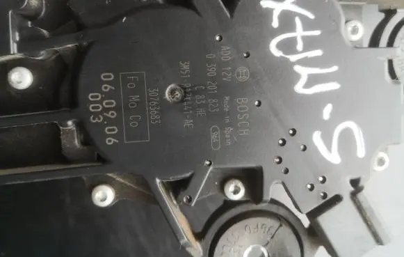 Ford S-MAX Rear window wiper motor 3M51R17K441AE 0390201823 30763683