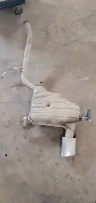 Mercedes-Benz ML W164 Muffler/silencer 