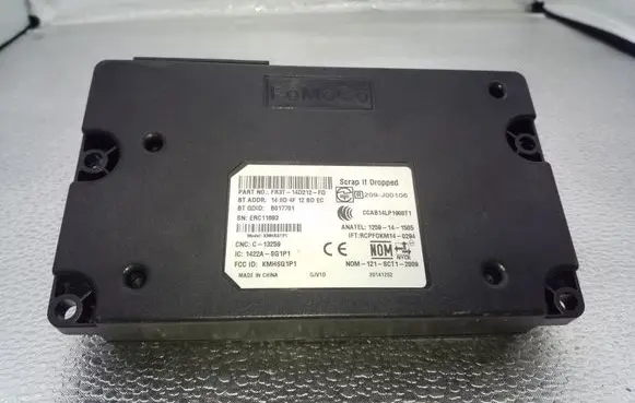 Ford Focus Bluetooth control unit module FR3T14D212FD 209J00106 CCAB14LP1900T1