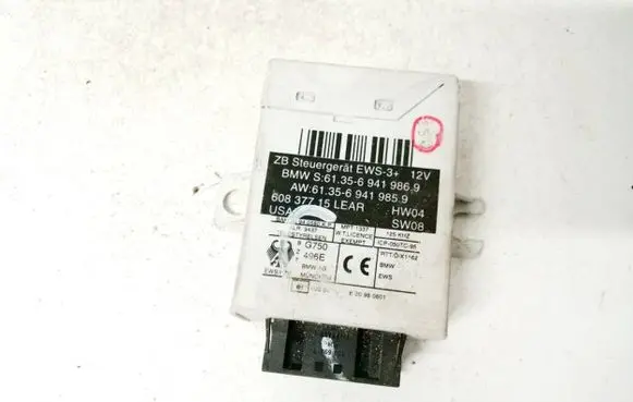 BMW X3 E83 Immobilizer control unit/module 613569419869 61.35-6941986.9