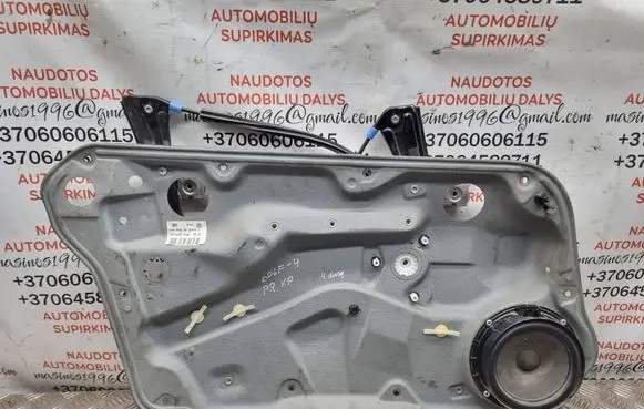 Volkswagen Golf IV Front window lifting mechanism without motor 1J4837729AA