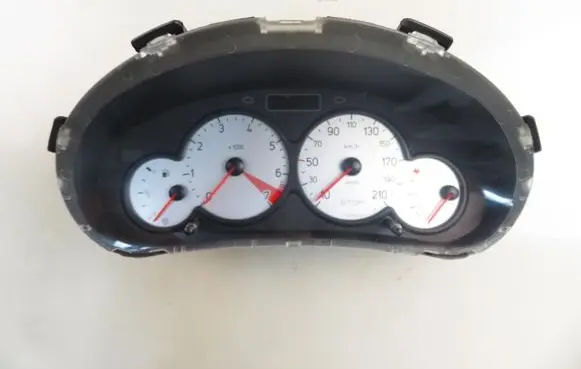 Peugeot 206 Speedometer (instrument cluster) 9655976380