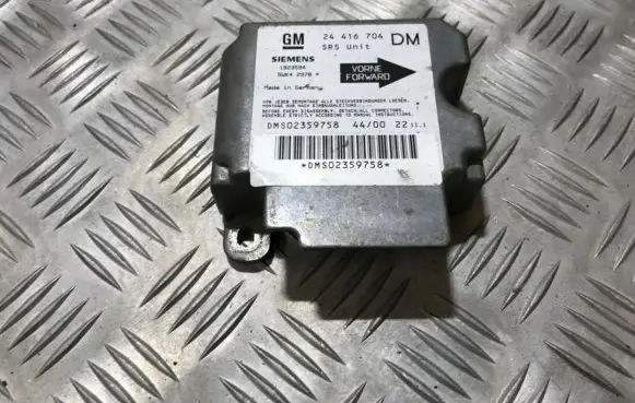 Opel Zafira A Airbag control unit/module 24416704 24416704dm