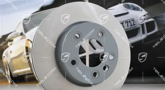 Porsche Cayenne (9PA) Front brake disc 95535140141