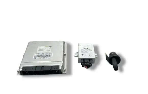 BMW 5 E39 Engine ECU kit and lock set 0281001830 7785116 4100188
