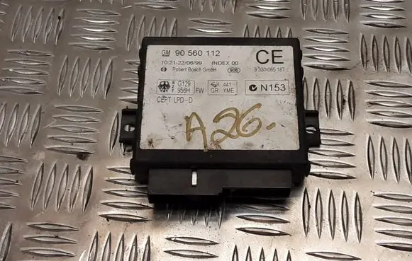 Opel Astra G Door central lock control unit/module 90560112