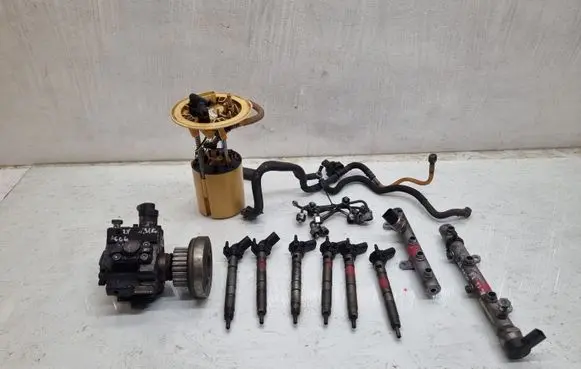Audi A6 S6 C6 4F Fuel injection system set 059130277AJ 059130755S 057130764