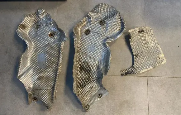 Mercedes-Benz G W461 W463 1st Gen Exhaust heat shield A4636823671