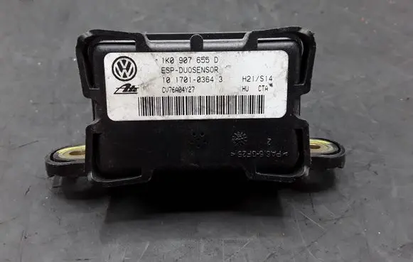 Audi A3 S3 8P ESP acceleration yaw rate sensor 1K0907655D 10170103643