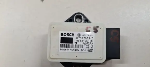 Citroen C5 ESP acceleration yaw rate sensor 0265005715 9663138180 7009275