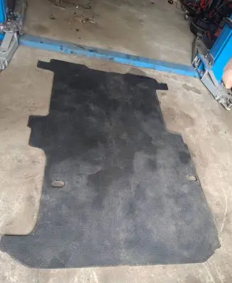 Opel Vivaro Rubber trunk/boot mat liner 93858175