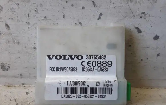 Volvo S80 Alarm control unit/module 30765482 PW9DA58233