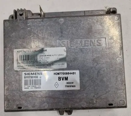 Renault Megane I Engine control unit/module 7700864451 S111730108C 7700101920