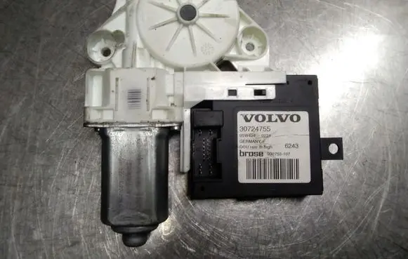 Volvo S40 Front door window regulator motor 30724755 992753107