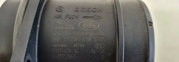 Jaguar XE Mass air flow meter G4D312B579AA 358572860 0280218307