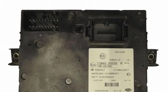 Fiat Ducato Engine control unit/module 1380704080