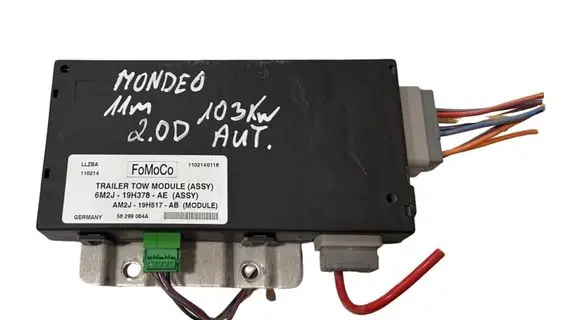 Ford Mondeo MK IV Tow bar trailer control unit/module 6M2J19H378AE 58299064A AM2J19H517AB