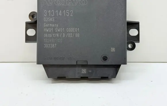 Volvo XC60 Parking PDC control unit/module 31314152 1324905100 303387