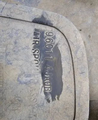 Nissan Navara D23 Front bumper lip 960114JA0B