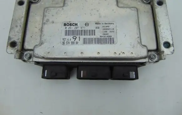 Peugeot 206 Engine control unit/module 9657499980 0261207477