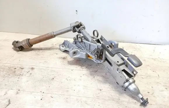 Steering wheel axle