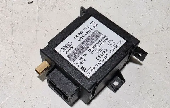 Audi A6 S6 C7 4G Auxiliary heating control unit/module 4H0963271E