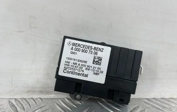 Mercedes-Benz GL X166 Fuel injection pump control unit/module A0009007306 150016130629E A0009012100
