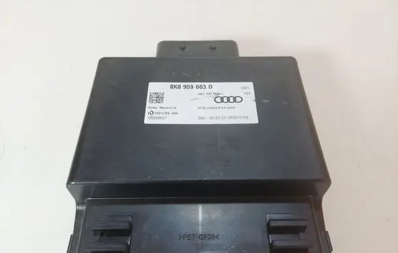 Audi A7 S7 4G Voltage converter/converter module 8K0959663D
