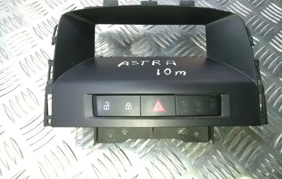 Opel Astra J Hazard light switch 13262611 13285122 340685796