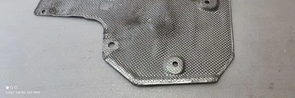 Audi A8 S8 D4 4H Heat shield in engine bay 4H0825642C