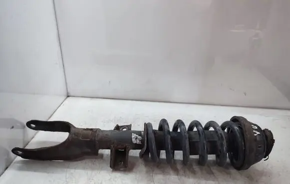 Front shock absorber with coil spring