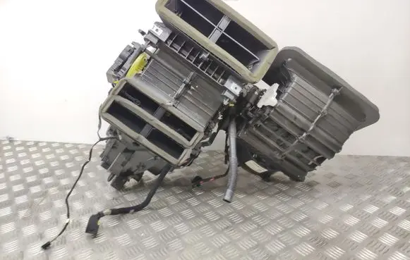 Interior heater climate box assembly