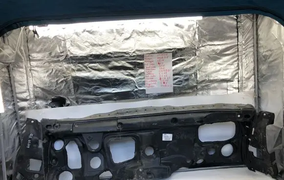 Mercedes-Benz GLE W167 Sound insulation of firewall A1676820300