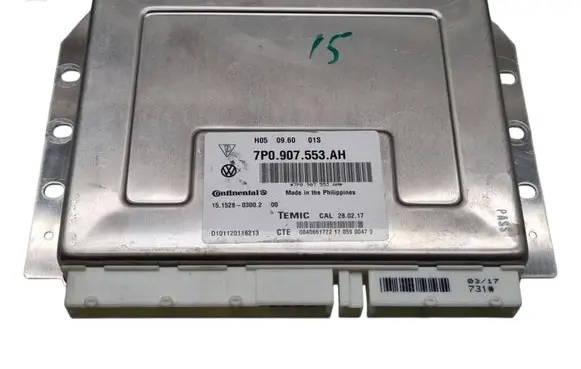 Porsche Cayenne (9Y0 9Y3) Suspension control unit/module 7P0907553AH D101120116213