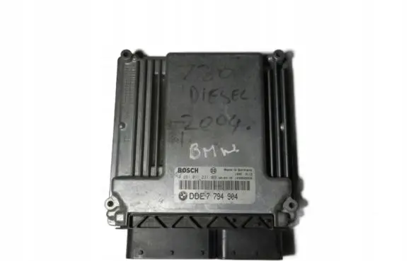 BMW 7 E65 E66 Engine control unit/module 0281011231 7794904