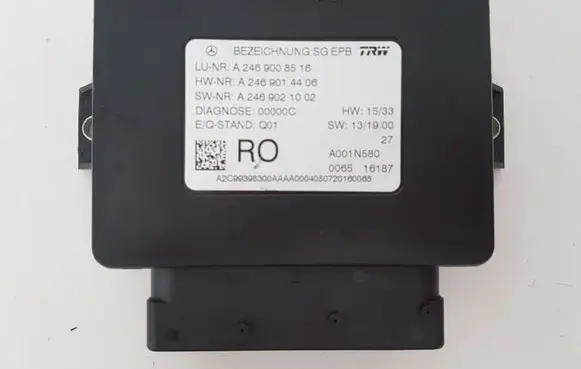 Mercedes-Benz GLA W156 X156 Hand brake control module A2469008516 A2469014406