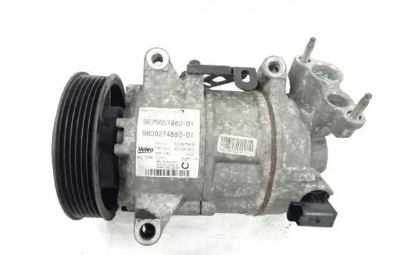 Peugeot 308 Air conditioning (A/C) compressor (pump) 9675657880