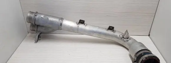 Porsche Cayenne (92A) Turbo air intake inlet pipe/hose 7P0145832 7P6145941