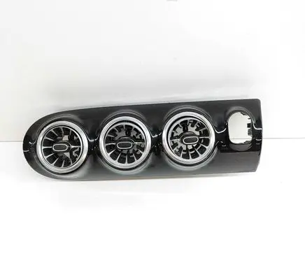 Dashboard air vent grill cover trim