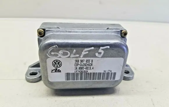 Volkswagen Golf V ESP acceleration yaw rate sensor 1K0907655B nr5849