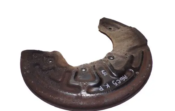 Audi A6 S6 C5 4B Front brake disc dust cover plate 