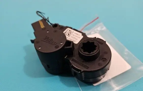 A/C air flow flap actuator/motor