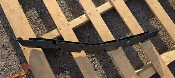 Front bumper support beam