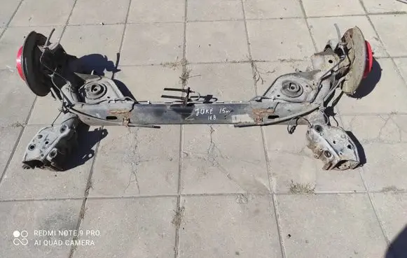 Rear axle beam