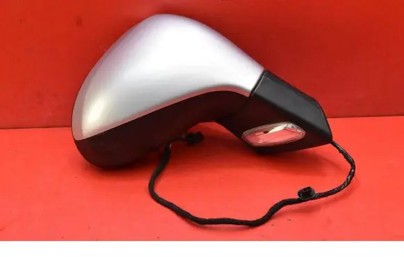 Peugeot 207 CC Front door electric wing mirror 014342
