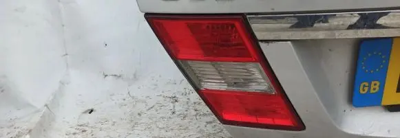 Mercedes-Benz CLC CL203 Tailgate rear/tail lights Sidabrine