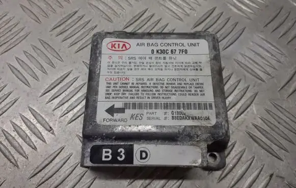KIA Rio Airbag control unit/module 0K30C677F0