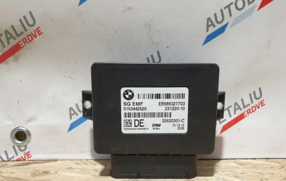 BMW 5 F10 F11 Rear brake EMF control unit/module 6863277 32620301