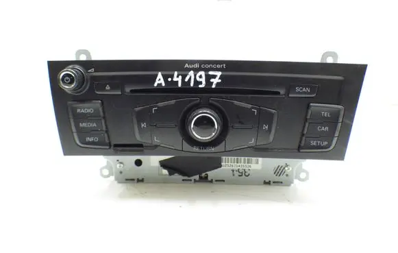 Audi A5 Sportback 8TA Radio/CD/DVD/GPS head unit 8T2035186P 0AAUZ5Z6J1435526M