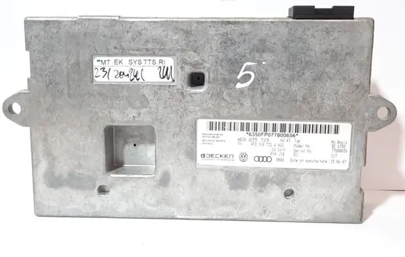 Audi A6 Allroad C6 MMI control unit 4E0035729 4F0910732A
